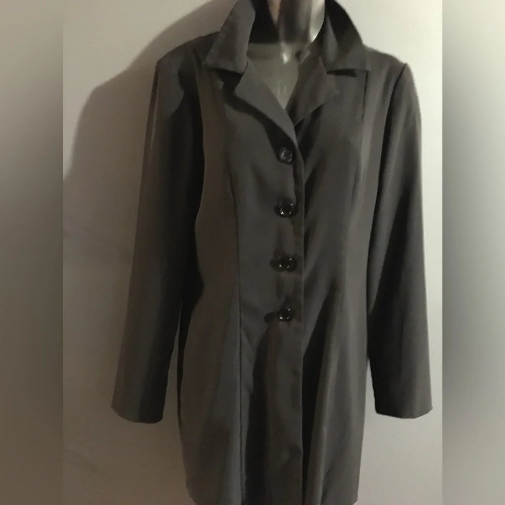 Ladies black dress jacket - Picture 5 of 10